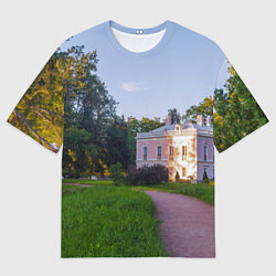 Футболка оверсайз мужская Дворец Петра III в Ораниенбауме, цвет: 3D-принт