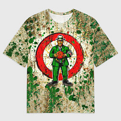 Футболка оверсайз мужская Бостонские кельты, цвет: 3D-принт