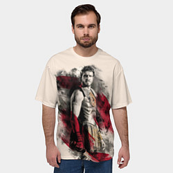 Футболка оверсайз мужская Гладиатор 2, цвет: 3D-принт — фото 2