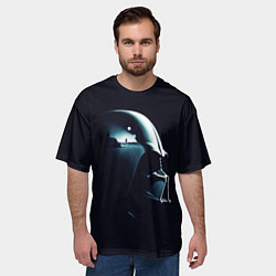 Футболка оверсайз мужская Воспоминания Дарта вейдера, цвет: 3D-принт — фото 2