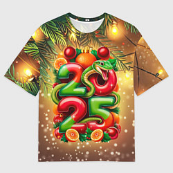 Футболка оверсайз мужская Змеи к нам приходят, цвет: 3D-принт