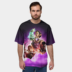 Футболка оверсайз мужская Poster Dragon age, цвет: 3D-принт — фото 2