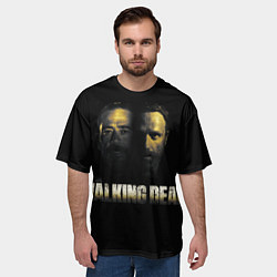 Футболка оверсайз мужская Ходячие мервецы, цвет: 3D-принт — фото 2