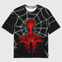 Футболка оверсайз мужская Человек паук игра, цвет: 3D-принт