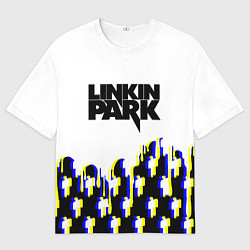 Футболка оверсайз мужская Linkin park human, цвет: 3D-принт