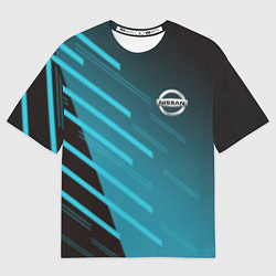 Мужская футболка оверсайз Nissan geometry sport