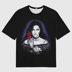 Футболка оверсайз мужская Тайная сила Йеннифер, цвет: 3D-принт