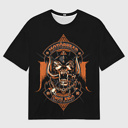 Футболка оверсайз мужская Motorhead england, цвет: 3D-принт