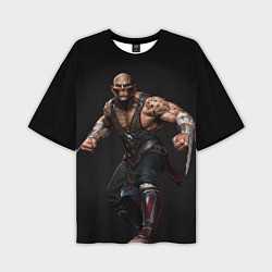 Футболка оверсайз мужская Mortal kombat - baraka, цвет: 3D-принт