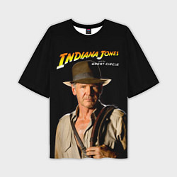 Футболка оверсайз мужская Indiana Jones and the Great Circle, цвет: 3D-принт