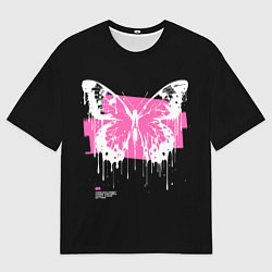 Футболка оверсайз мужская Butterfly Tattoo, цвет: 3D-принт