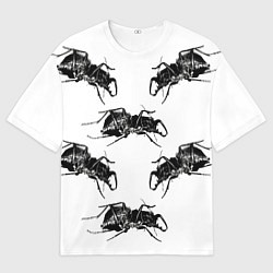 Футболка оверсайз мужская Mezzanine album, цвет: 3D-принт