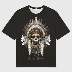 Футболка оверсайз мужская Cherokee Indian, цвет: 3D-принт