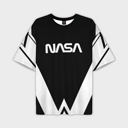 Футболка оверсайз мужская Nasa geometry, цвет: 3D-принт