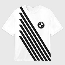 Футболка оверсайз мужская BMW geometry, цвет: 3D-принт