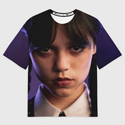 Футболка оверсайз мужская Wednesday - Ortega, цвет: 3D-принт