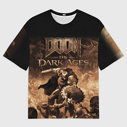 Футболка оверсайз мужская Doom the dark ages, цвет: 3D-принт