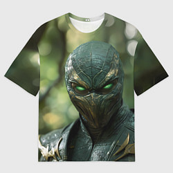 Футболка оверсайз мужская Reptile green Mortal kombat, цвет: 3D-принт