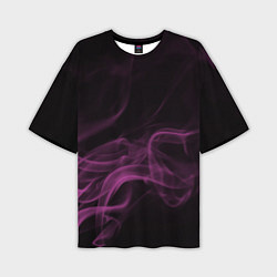 Футболка оверсайз мужская Color smoke pink, цвет: 3D-принт