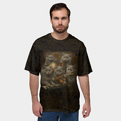 Футболка оверсайз мужская Когда Наташа музыкант, цвет: 3D-принт — фото 2