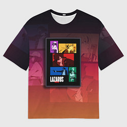 Футболка оверсайз мужская Lazarus Art, цвет: 3D-принт