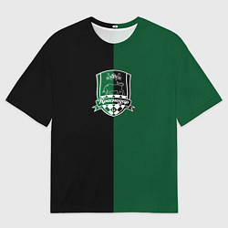 Футболка оверсайз мужская Агкацев - ФК Краснодар, цвет: 3D-принт