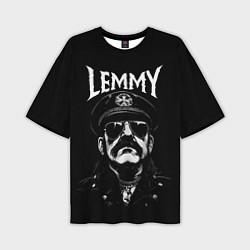 Футболка оверсайз мужская Motorhead - lemmy, цвет: 3D-принт