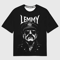 Футболка оверсайз мужская Motorhead - lemmy, цвет: 3D-принт
