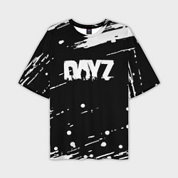 Футболка оверсайз мужская Dayz брызги красок, цвет: 3D-принт