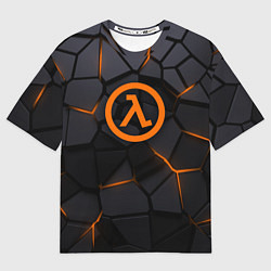 Футболка оверсайз мужская Half Life - armor, цвет: 3D-принт
