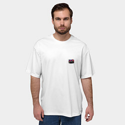 Футболка оверсайз мужская Mercedes amg, цвет: 3D-принт — фото 2