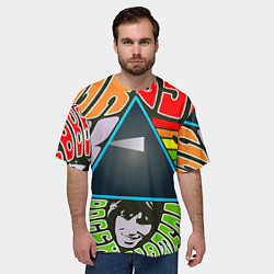 Футболка оверсайз мужская Pink Floyd, цвет: 3D-принт — фото 2
