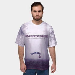 Футболка оверсайз мужская Imagine Dragons: Silence, цвет: 3D-принт — фото 2