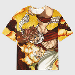 Футболка оверсайз мужская Фэйри Тэйл, цвет: 3D-принт