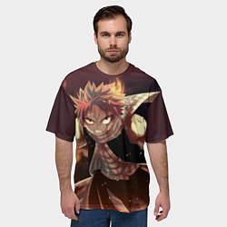 Футболка оверсайз мужская Fairy tail, цвет: 3D-принт — фото 2