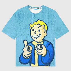 Футболка оверсайз мужская Fallout: It's okey, цвет: 3D-принт
