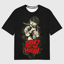Мужская футболка оверсайз Bring Me The Horizon
