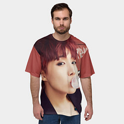 Футболка оверсайз мужская J-Hope, цвет: 3D-принт — фото 2