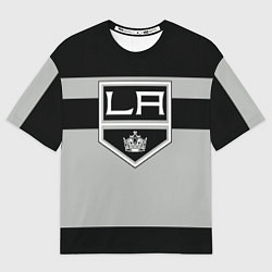 Футболка оверсайз мужская Los Angeles Kings, цвет: 3D-принт