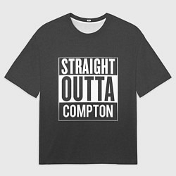 Мужская футболка оверсайз Straight Outta Compton
