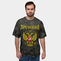 Футболка оверсайз мужская Я Русский, цвет: 3D-принт — фото 2