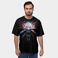 Футболка оверсайз мужская Медальон, цвет: 3D-принт — фото 2