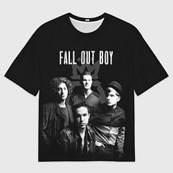 Мужская футболка оверсайз Fall out boy band