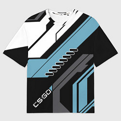 Футболка оверсайз мужская CS:GO Vulcan Style, цвет: 3D-принт