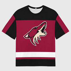 Мужская футболка оверсайз Arizona Coyotes