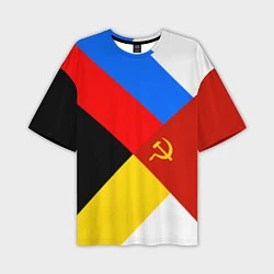 Мужская футболка оверсайз Вечная Россия