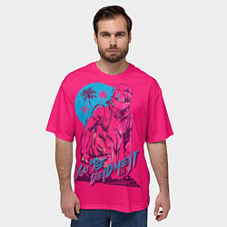Футболка оверсайз мужская You're dead meat, цвет: 3D-принт — фото 2