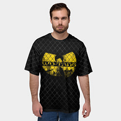 Футболка оверсайз мужская Wu-Tang Clan: Grid, цвет: 3D-принт — фото 2