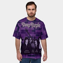 Футболка оверсайз мужская Deep Purple, цвет: 3D-принт — фото 2