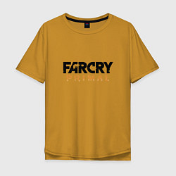Футболка оверсайз мужская Far Cry: Primal Logo, цвет: горчичный